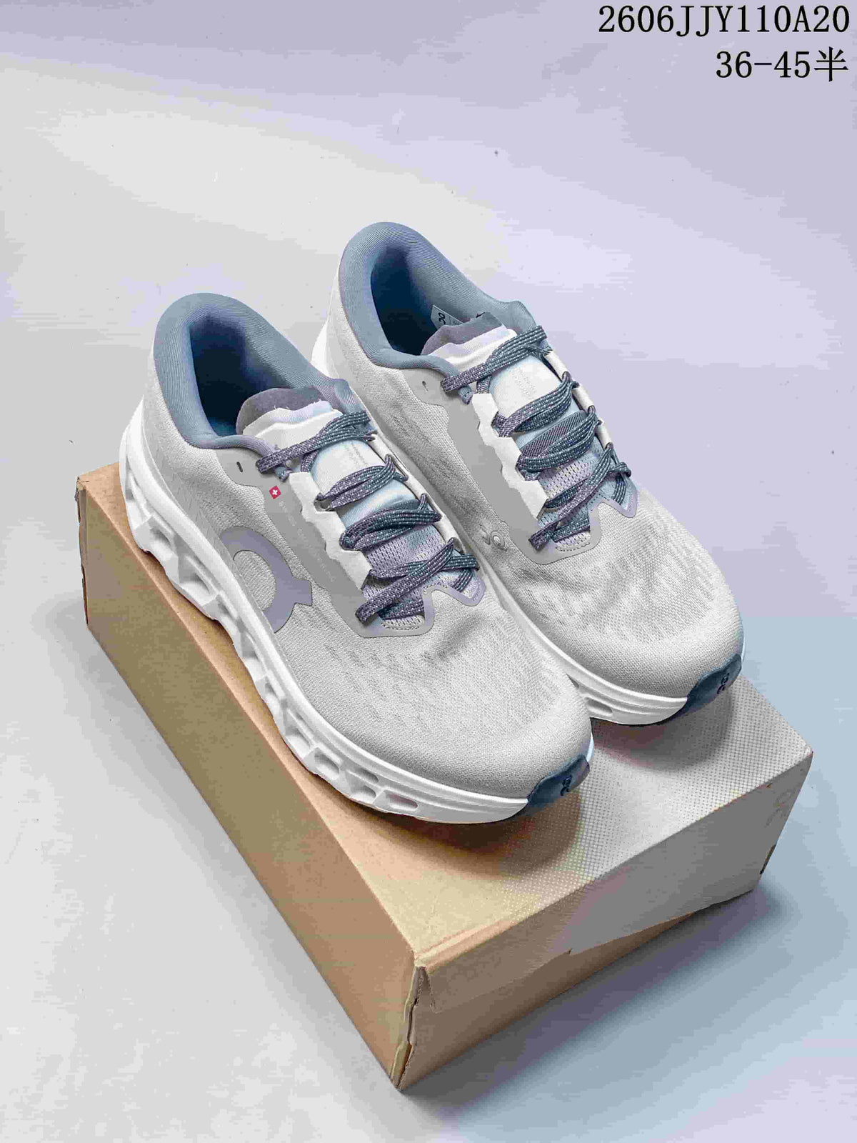 On Cloudmonster 3 Running Shoes in Light Gray