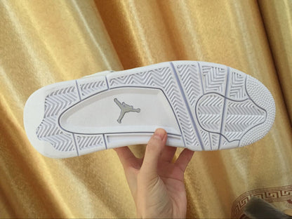 Outsole view showing the white rubber tread pattern and Jordan branding in the central sole area.