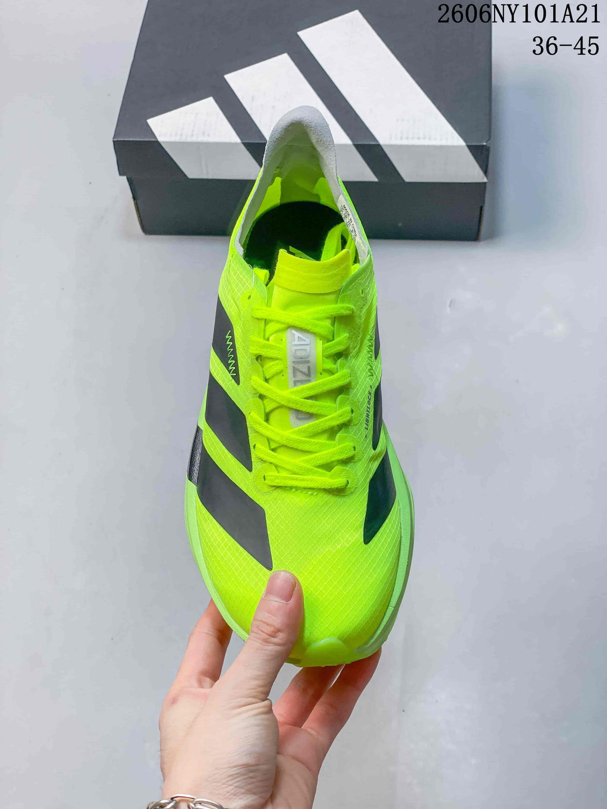 Adidas Ultrabounce Running Shoes in Neon Yellow