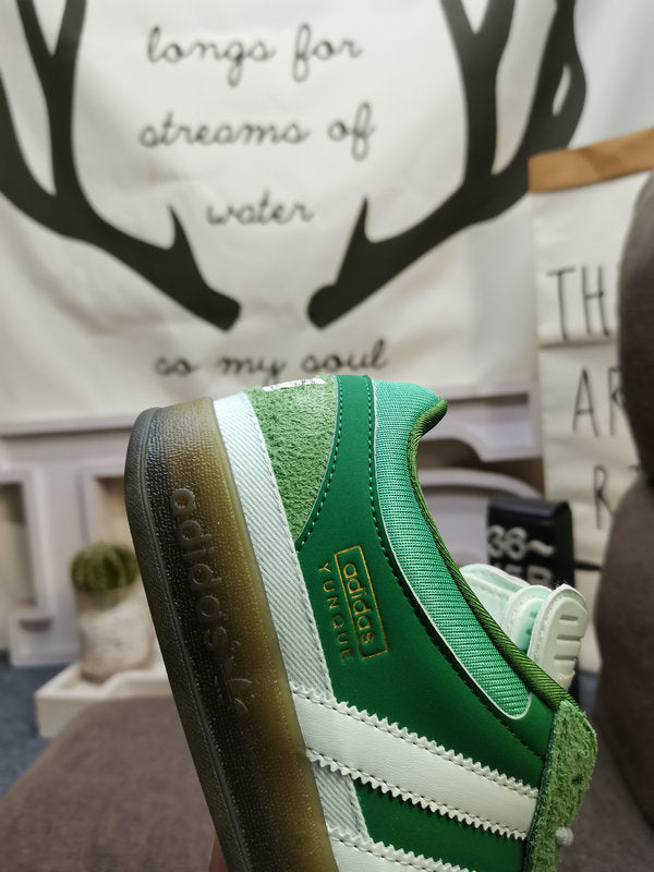 adidas Bad Bunny Gazelle Indoor Sneakers Green JS5049