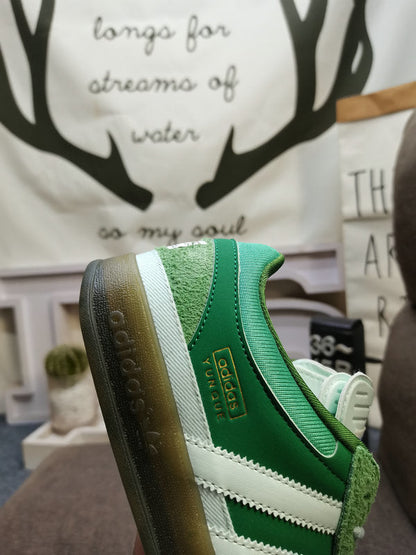adidas Bad Bunny Gazelle Indoor Sneakers Green JS5049