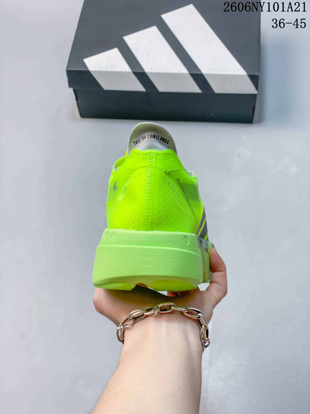 Adidas Ultrabounce Running Shoes in Neon Yellow