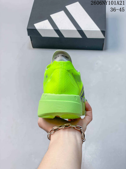 Adidas Ultrabounce Running Shoes in Neon Yellow