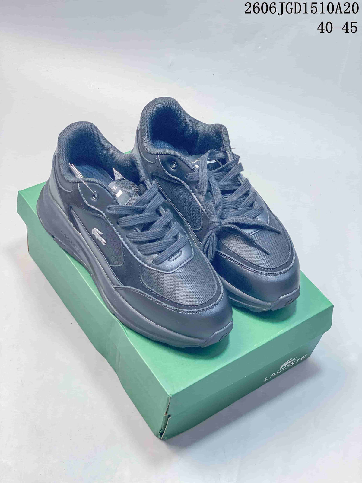Lacoste 611140A Low-Top Casual Sneakers, Dark Navy