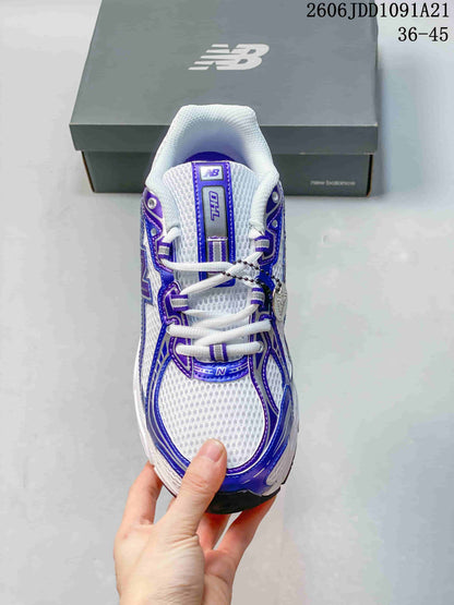 New Balance 740 Sneakers in White and Blue, U740BM2