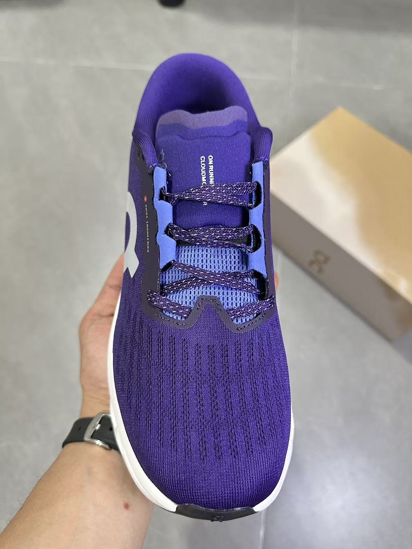 On Running Cloudmonster 2 Sneakers, Purple and Blue