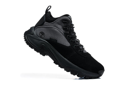 The North Face Waterproof Black Mid-Top Hiking Sneakers
