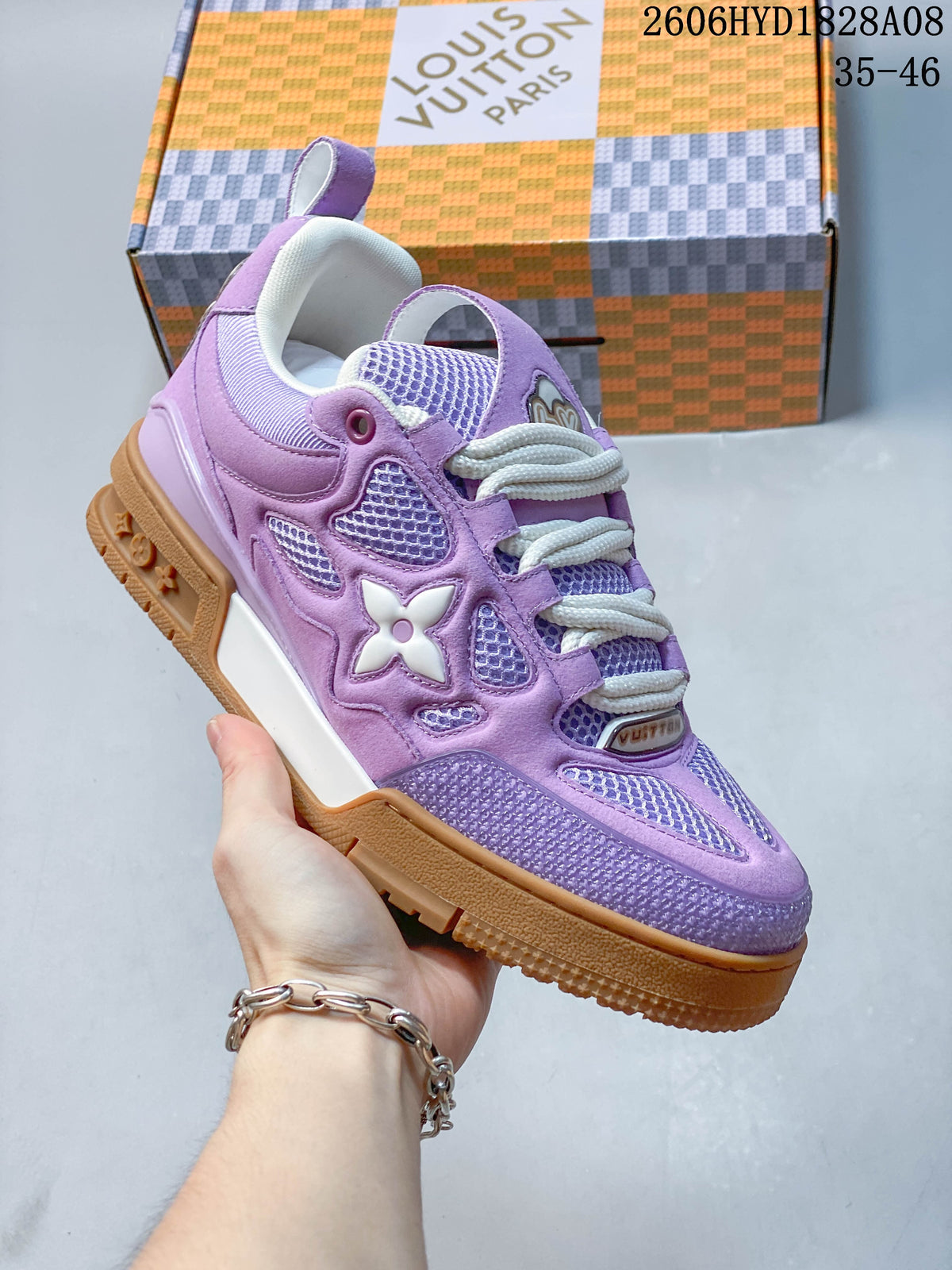 Louis Vuitton LV Trainer Low-Top Sneakers
