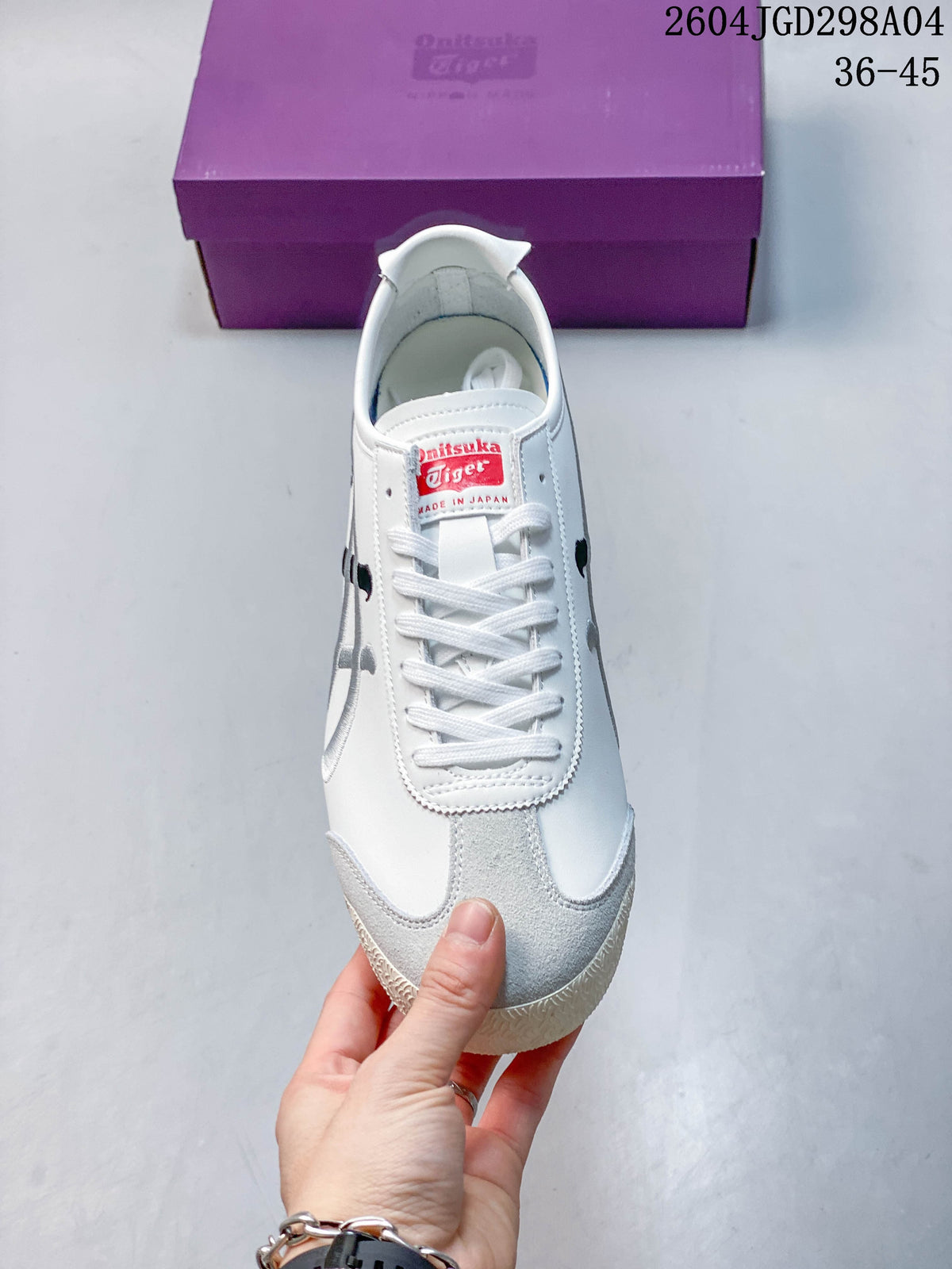 Onitsuka Tiger Mexico 66 Deluxe White Silver Sneakers