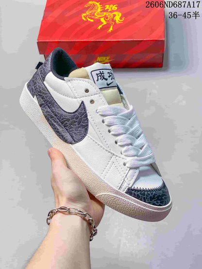 Nike Court Royale AC Low-Top Sneakers, Patterned Swoosh