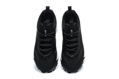 The North Face Black Trail Sneakers with White Midsole