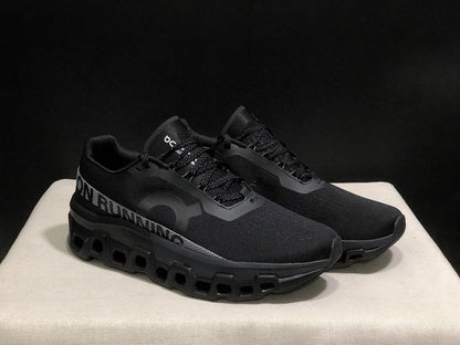 On Cloudmonster 2 Black and Ash Running Shoes