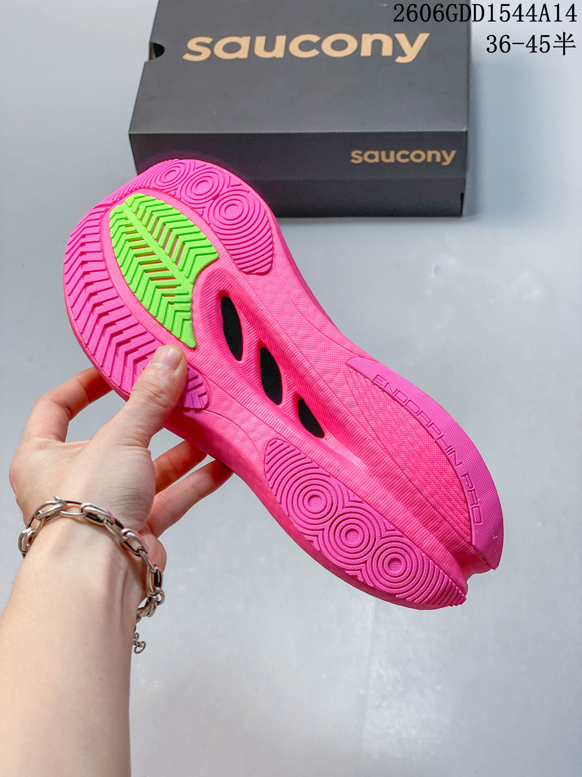 Saucony Endorphin Pro 5 Running Shoes, Purple and Pink