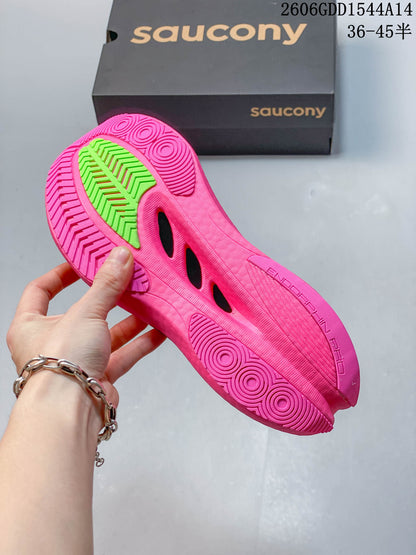 Saucony Endorphin Pro 5 Running Shoes, Purple and Pink