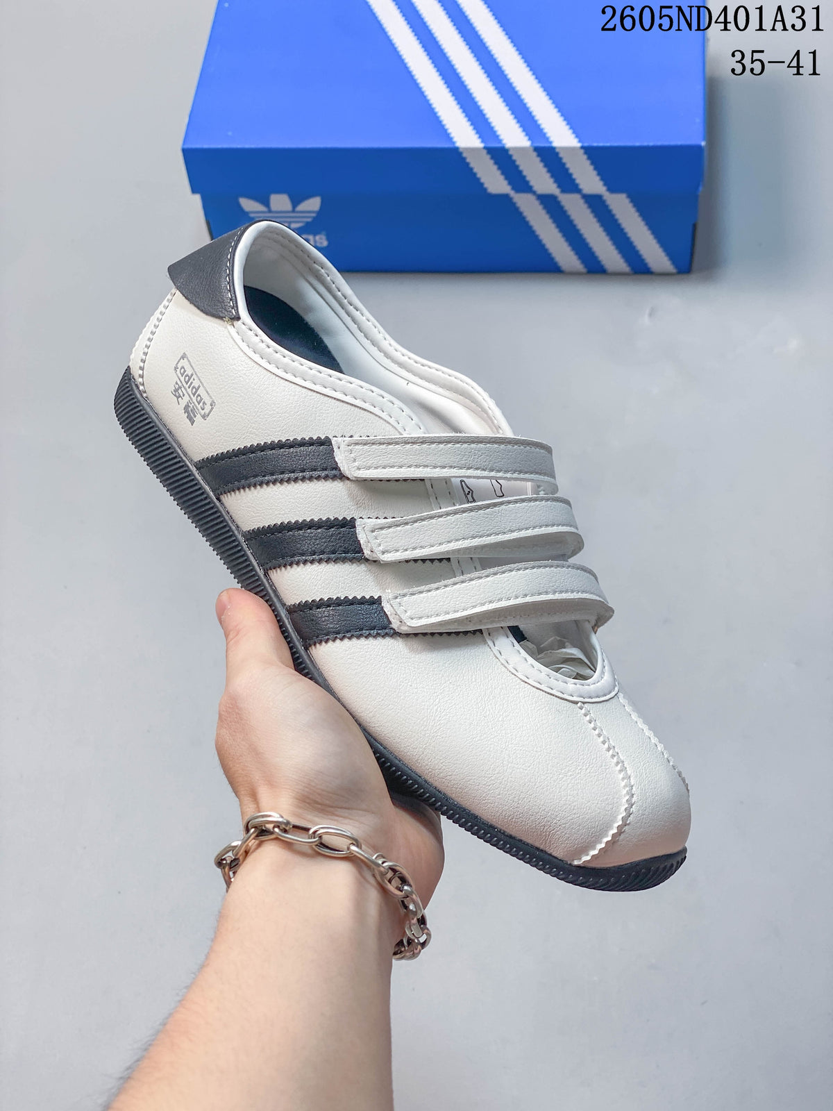 Adidas Samba Vegan OG Low-Top Sneakers, White and Gray