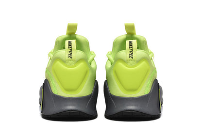 Nike Free Sneakers in Lime Green and Charcoal Grey
