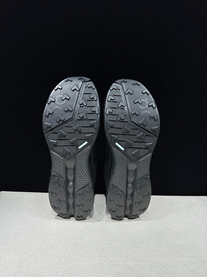 On Cloudsurfer Trail 2 Waterproof Trail Running Shoes, Black