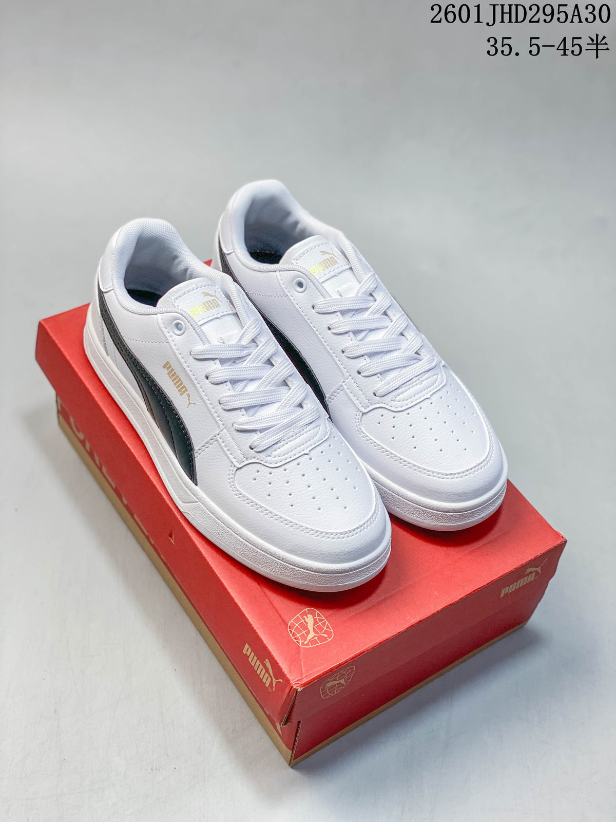 Puma Caven 2.0 White Low-Top Sneakers 395082