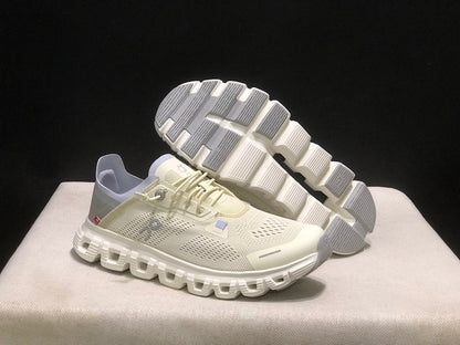 On Cloud 6 Coast Sneakers in Beige