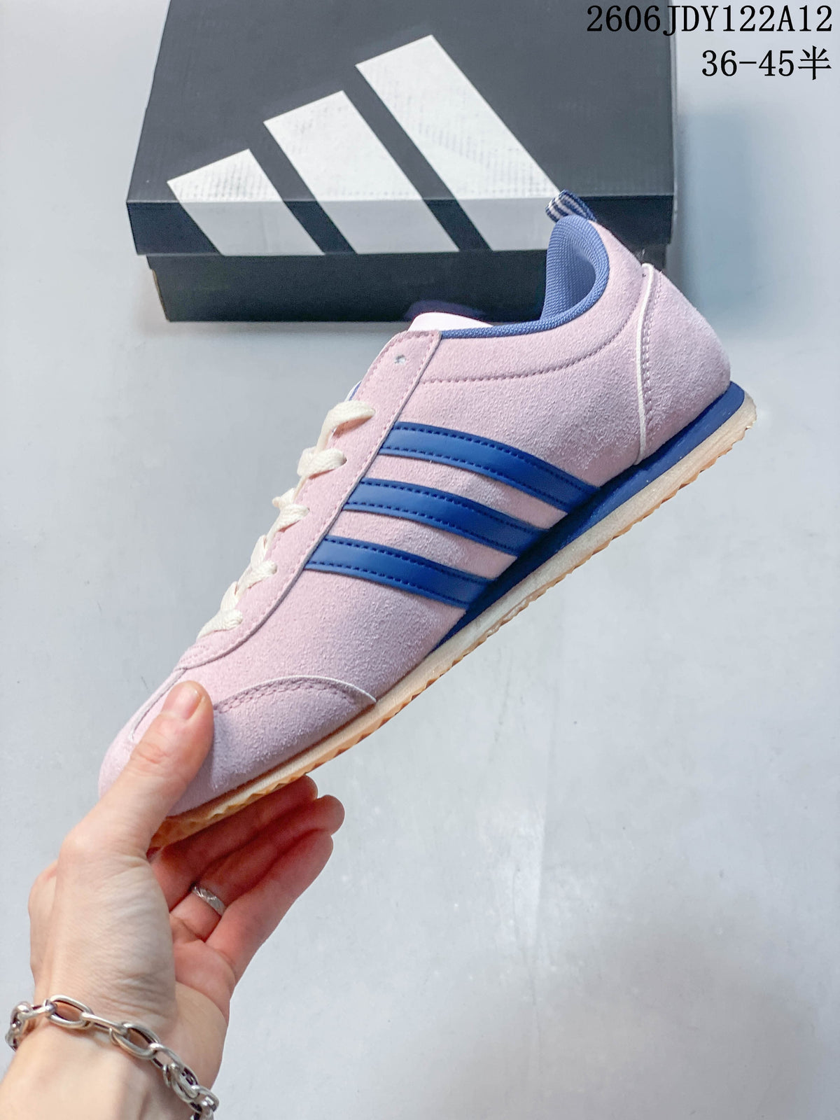 Adidas Originals VS JOG 2.0 Pink Low-Top Sneakers JS1123