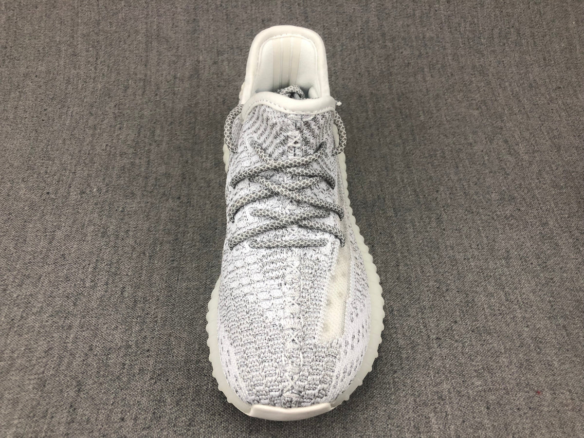 Yeezy 350 V2 Kids Sneakers in White and Gray