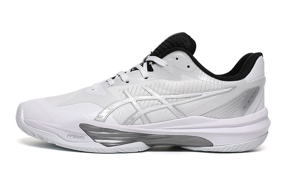 ASICS GEL-RESOLUTION 9 Tennis Shoes White Silver Black
