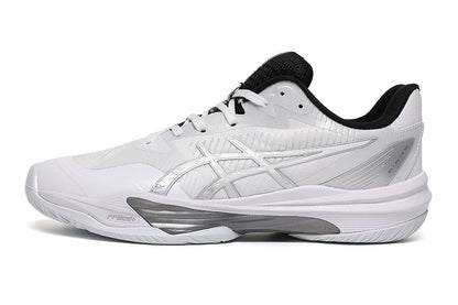 ASICS GEL-RESOLUTION 9 Tennis Shoes White Silver Black