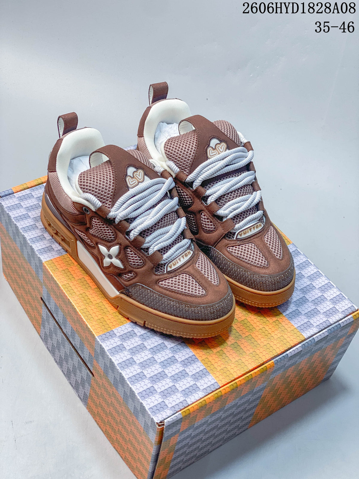 Louis Vuitton LV Trainer Low-Top Sneakers