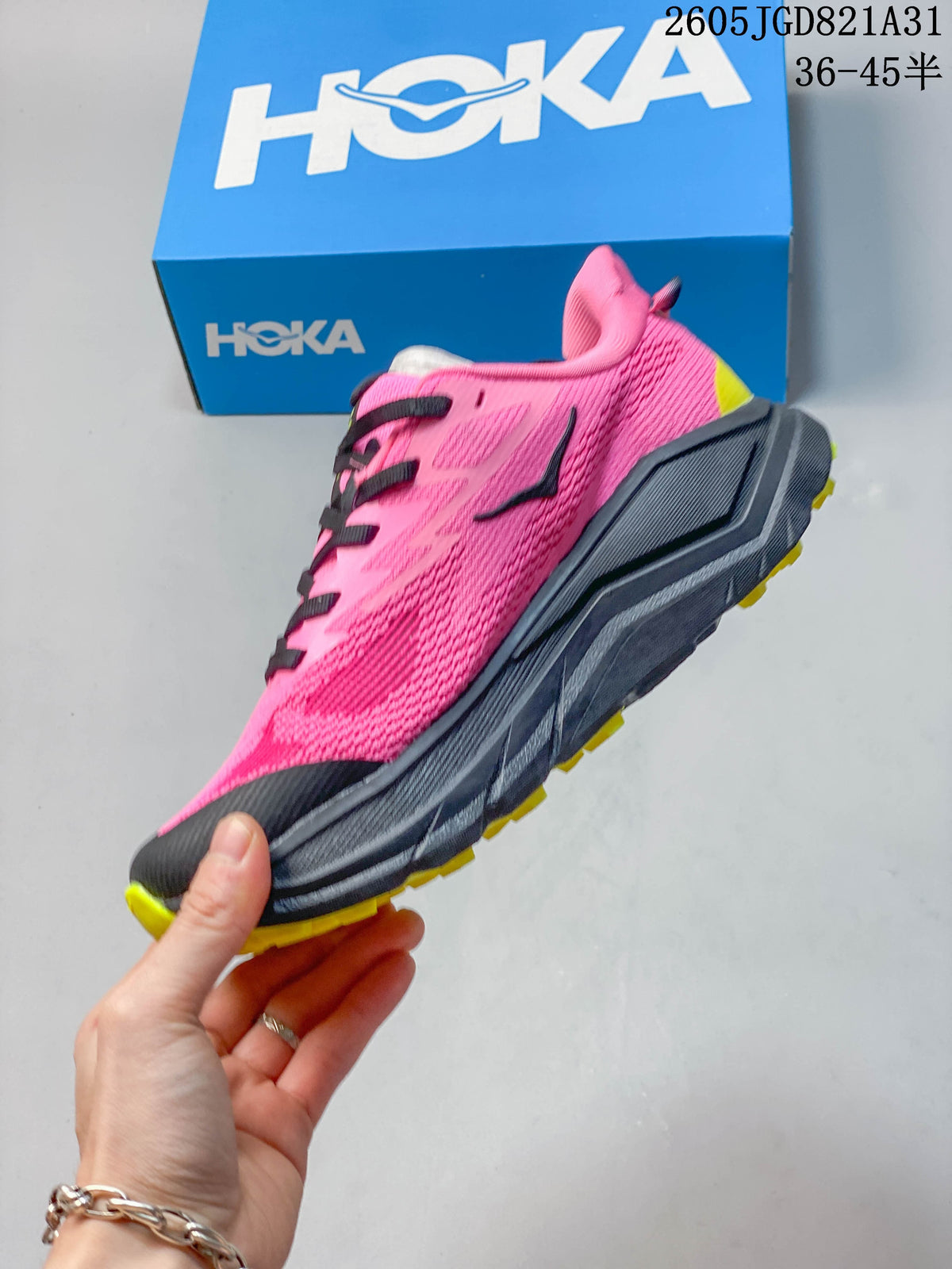 HOKA Challenger 8 Pink Trail Running Shoes 2605JGD821A31