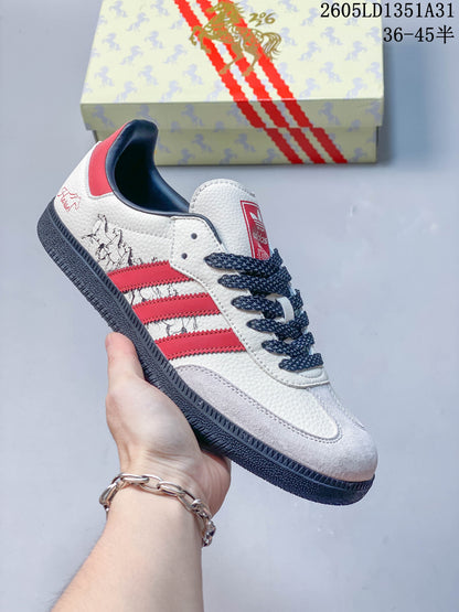 Adidas Low-Top Sneakers with Year of the Horse Details