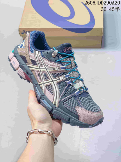 ASICS Gel-Kahana 8 Trail Running Shoes Gray Pink