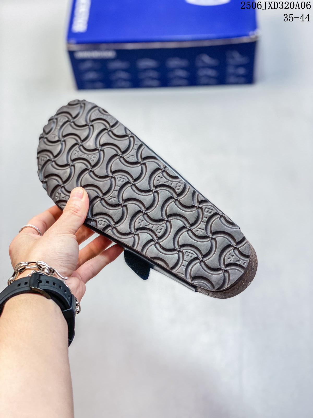 Birkenstock Boston-Style Black Buckle Clog