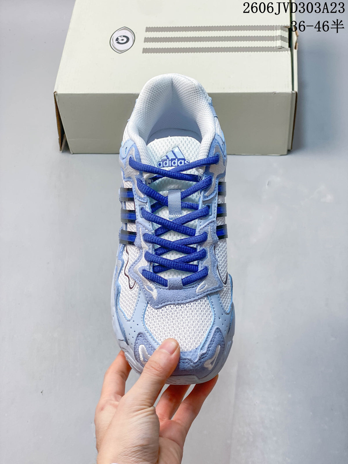 adidas Response CL Bad Bunny Sneakers in Blue and White