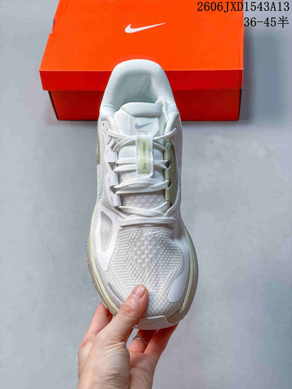 Nike Structure Plus Running Shoes in White and Pale Green