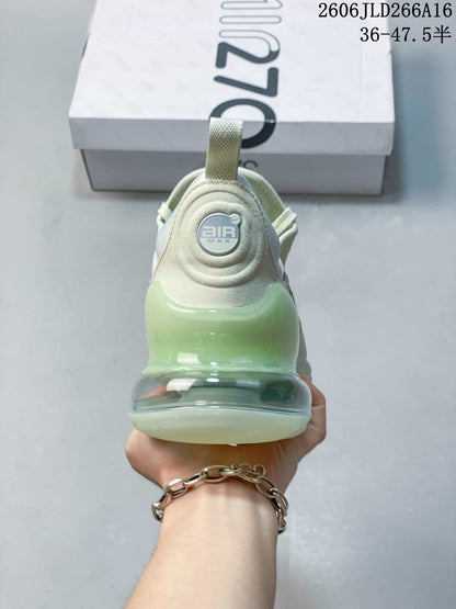 Nike Air Max 270 Premium Sneakers in Pale Green