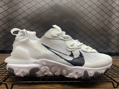 Nike React Vision White Black Sneakers