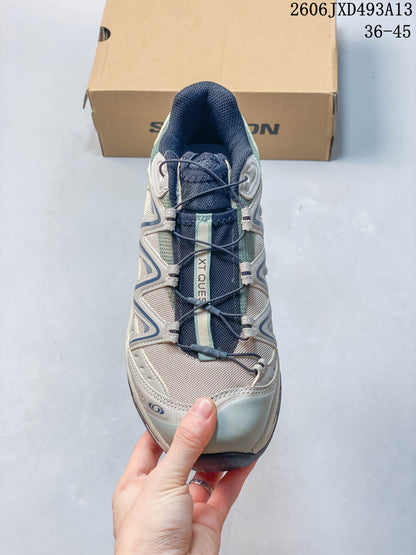 Salomon XA Pro 3D Trail Running Shoes in Sand Gray