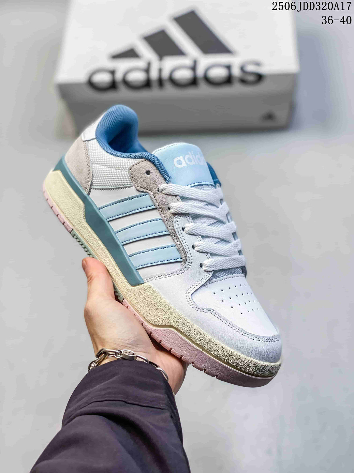 adidas Entrap Sneakers White Light Blue Pink