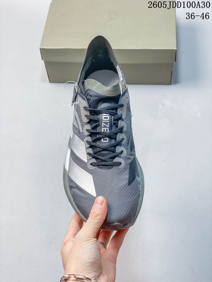 Adidas Adizero Adios Pro 4 Running Shoes - Gray