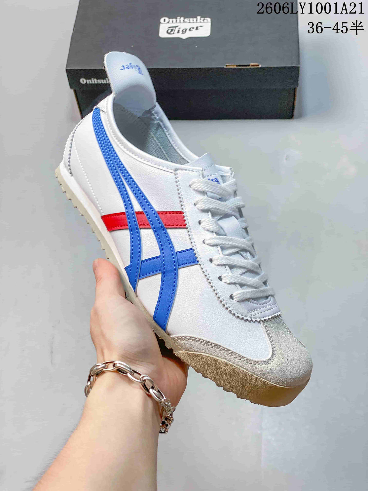 Onitsuka Tiger Mexico 66 White Retro Sneakers 06LY100