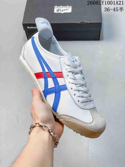 Onitsuka Tiger Mexico 66 White Retro Sneakers 06LY100