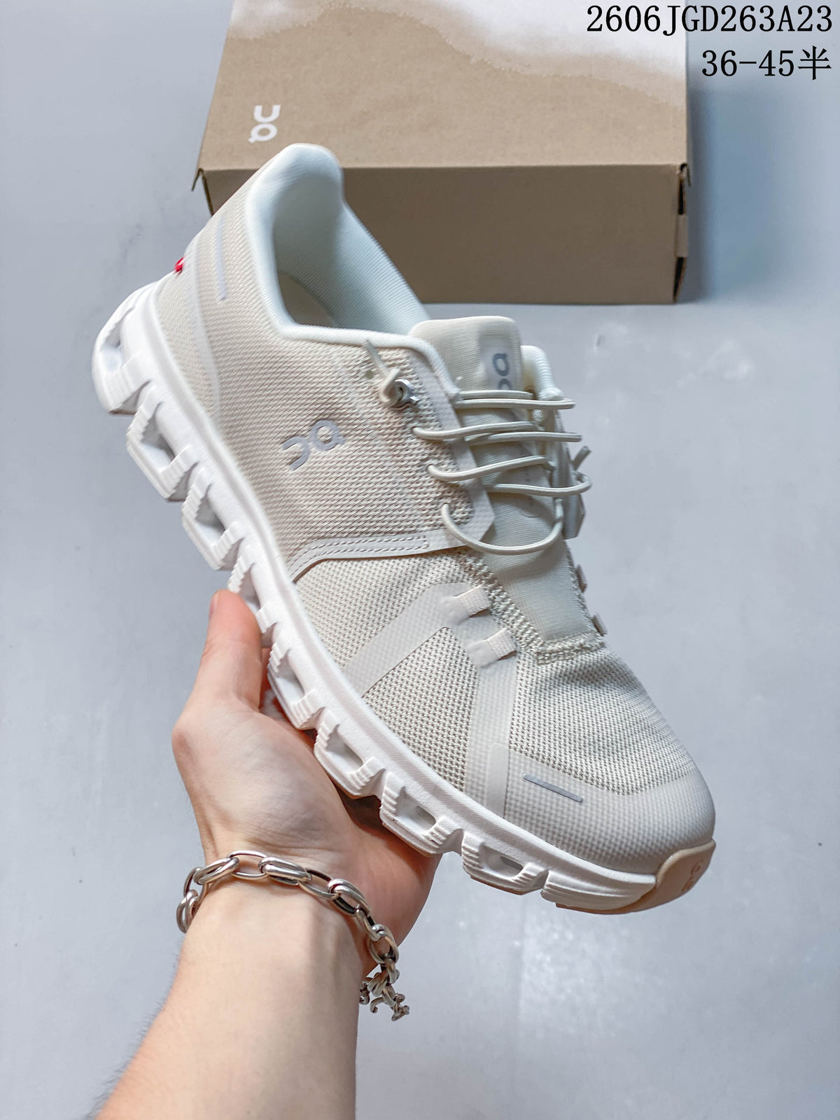 On Cloudtilt Remix Sneakers in Ivory