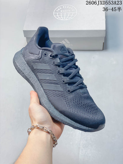 Adidas PureBoost 21 Running Shoes in Charcoal