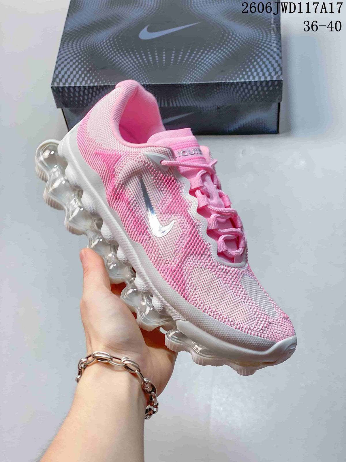 Nike Air Liquid Max Pink and White Low-Top Sneakers