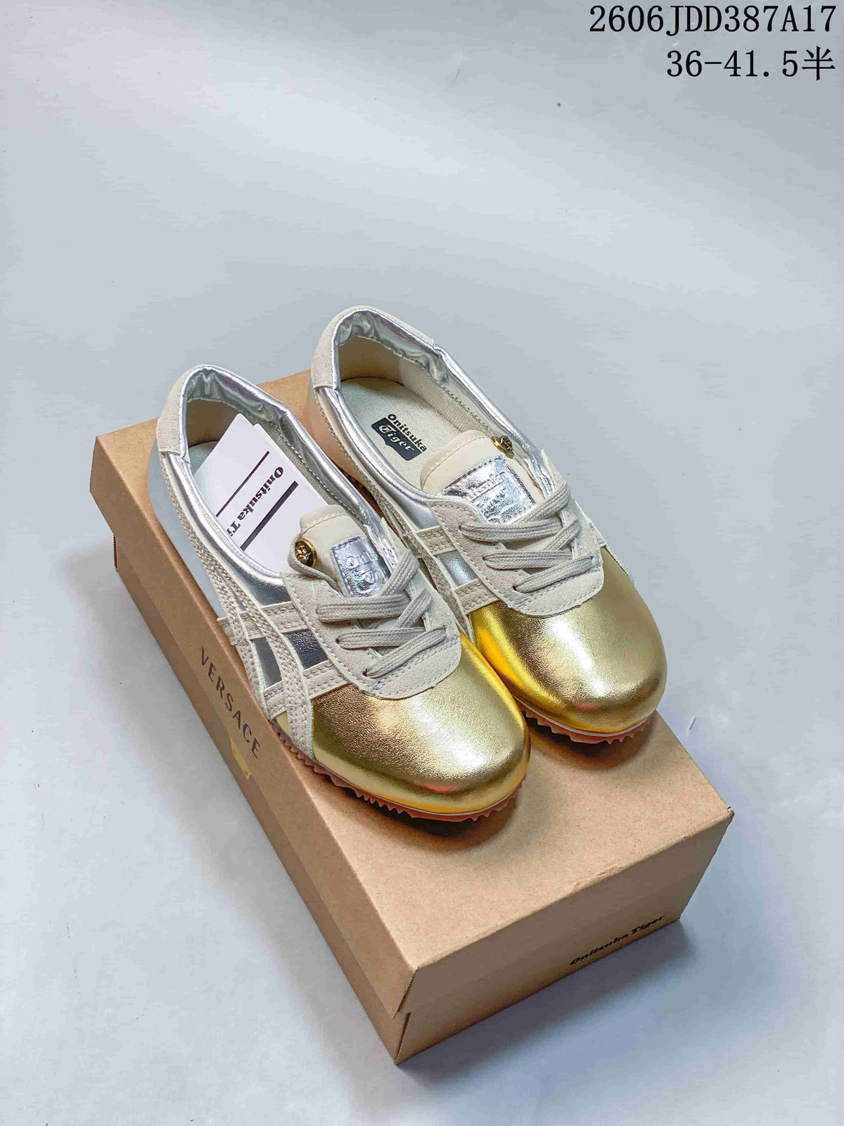 Versace × Onitsuka Tiger Tai-Chi Sakura Low-Top Sneakers