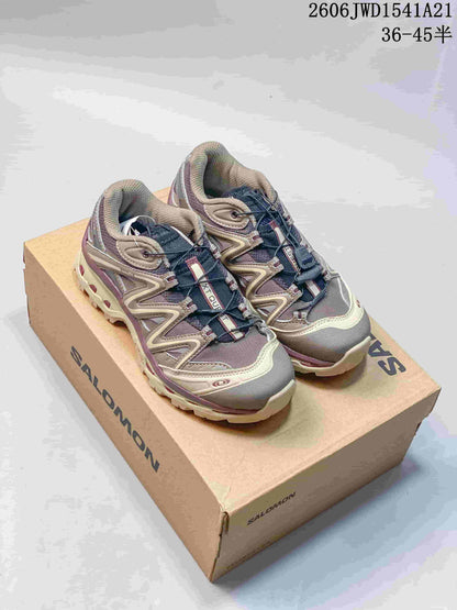 Salomon XT-Quest ADV Trail Shoes, Gray and Mauve