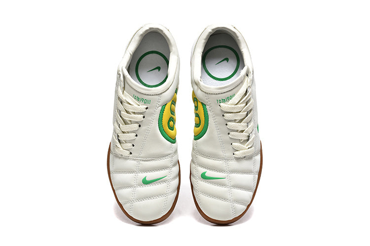 Nike Total 90 Indoor Soccer Shoes Cream Green Gum