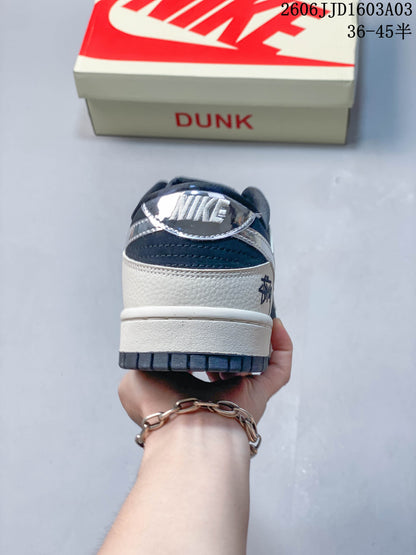 Nike SB Dunk Low “Violent Bear” Navy and Gray Sneakers