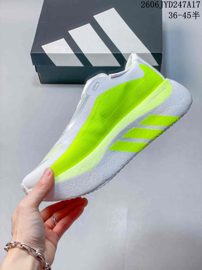 Adidas Hyperboost Edge M Sneakers White Neon Lime