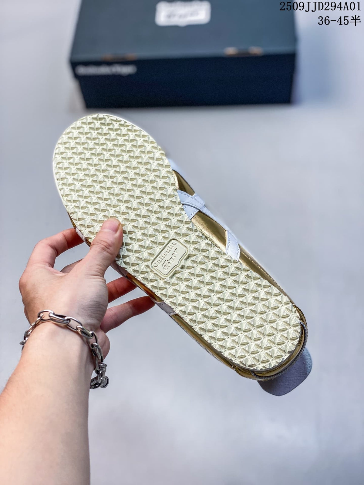 Onitsuka Tiger Mexico 66 Gold Sneakers